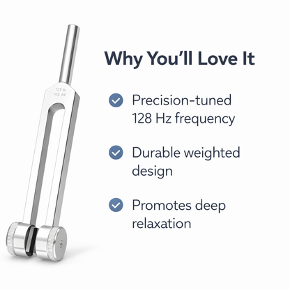 Zantra 128hz Healing Fork